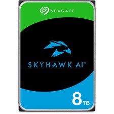 Seagate SkyHawk AI 8TB - 7200 rpm SATA III 3.5" Internal Surveillance HDD (OEM)