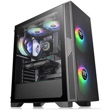 Thermaltake Versa T25 Tempered Glass Mid-Tower Chassis - CA-1R5-00M1WN-00