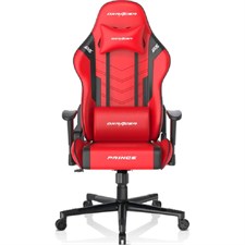 DXRacer Prince Series P132 Gaming Chair, Red Black, GC-P132-RN-F2-01