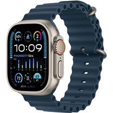 Apple Watch Ultra 2 GPS + Cellular 49mm Titanium Case with Blue Ocean Band MREG3