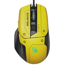 Bloody W70 Max RGB Gaming Mouse | Punk Yellow