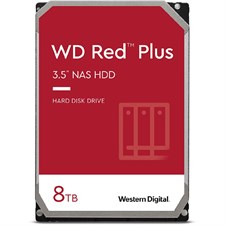 WD 8TB Red Plus NAS Hard Drive 3.5" from Western Digital SATA 6Gb/s HDD