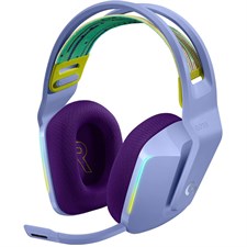 Logitech G733 Lightspeed Wireless RGB Gaming Headset | Lilac
