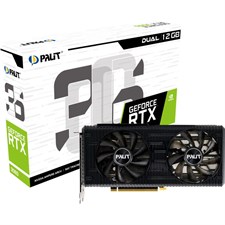 Palit GeForce RTX 3060 Dual Video Graphics Card NE63060019K9-190AD