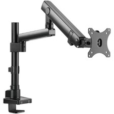 Twisted Minds TM-20-C06P Single Monitor Aluminum Slim Pole Mounted Spring Assisted Monitor Arm