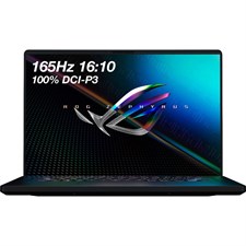 ASUS ROG Zephyrus M16 GU603 Gaming Laptop - Intel Core i9-11900H - 16GB - 1TB SSD - NVIDIA GeForce RTX 3060 6GB - Fingerprint Reader - 16" WQXGA 165Hz with 100% DCI-P3 Color Accuracy - Windows 11 - Backlit KB | Off Black