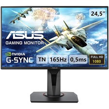 Asus VG258QR Gaming Monitor - 24.5”, 165Hz, FHD FreeSync Premium TN - NVIDIA G-Sync