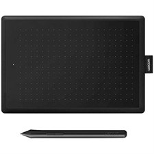 One by Wacom CTL-472/K0-C Small Creative Pen Tablet Black | Red