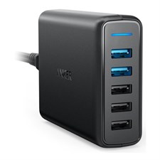 Anker PowerPort Speed 5 Ports USB Charger A2054L11 63W
