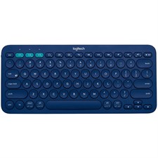 Logitech K380 Multi-Device Bluetooth Keyboard 920-007597, Blue