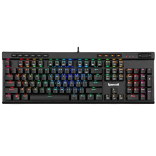 Redragon VATA K580 RGB LED Backlit Mechanical Gaming Keyboard - Blue Switches - Black