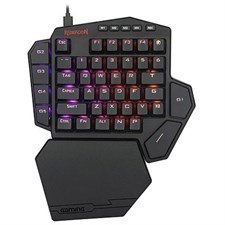 Redragon K585 DITI One-Handed RGB Mechanical Gaming Keyboard - K585RGB - Blue Switch - Chroma RGB