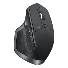Logitec MX Master 2S Wireless Mouse, Black, 910-005142