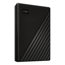 WD - My Passport 4TB External USB 3.0 Portable Hard Drive - Black - WDBPKJ0040BBK