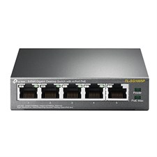 TP-Link SG1005P - 5-Port Gigabit Desktop Switch with 4-Port PoE