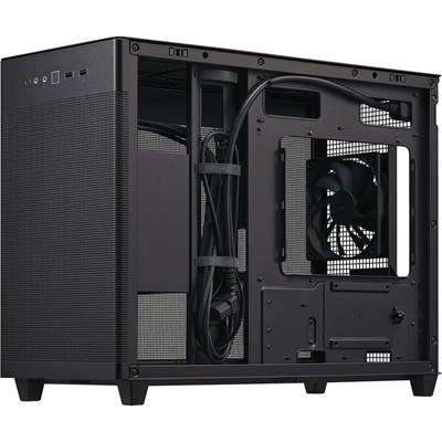 ASUS Prime AP201 Black MicroATX Tempered Glass Edition Supports Graphics  Cards u